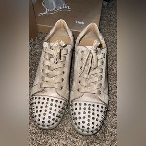 Christian Louboutin red bottom shoes